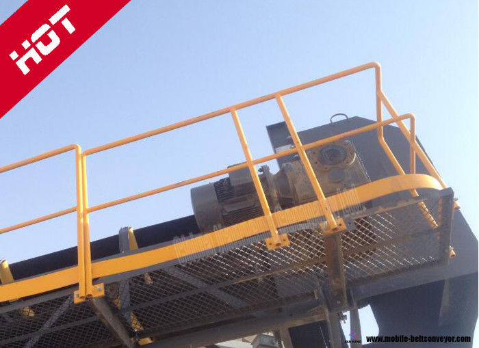 Transportador de correa del cargamento del camión de la industria hullera de la explotación minera, alto transportador de correa del cargamento de la carga