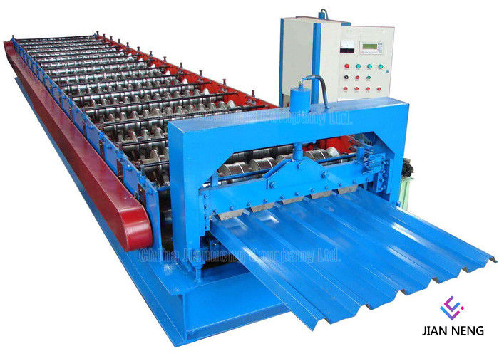 Máquina trapezoidal de acero coloreada de la laminación, metal automático del control del PLC que forma la máquina