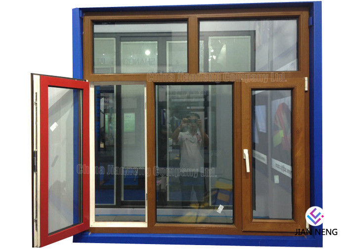 El aislamiento de calor 6063-T5 Windows de aluminio y las puertas con seguridad del acero inoxidable enredan