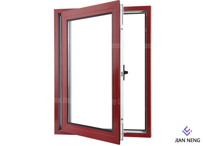 Ventana francesa del marco - rotura Windows de aluminio y puertas 6063 - del esmalte termal del doble T5