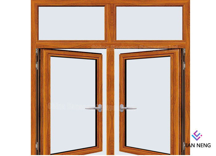 Ventana francesa del marco - rotura Windows de aluminio y puertas 6063 - del esmalte termal del doble T5