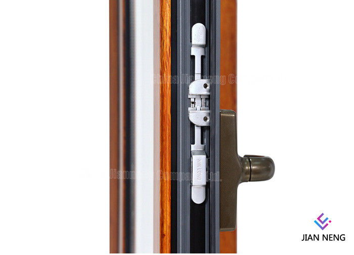 Puertas de aluminio del marco del estilo de Australia, aluminio que resbala puertas del patio con el vidrio esmerilado moderado