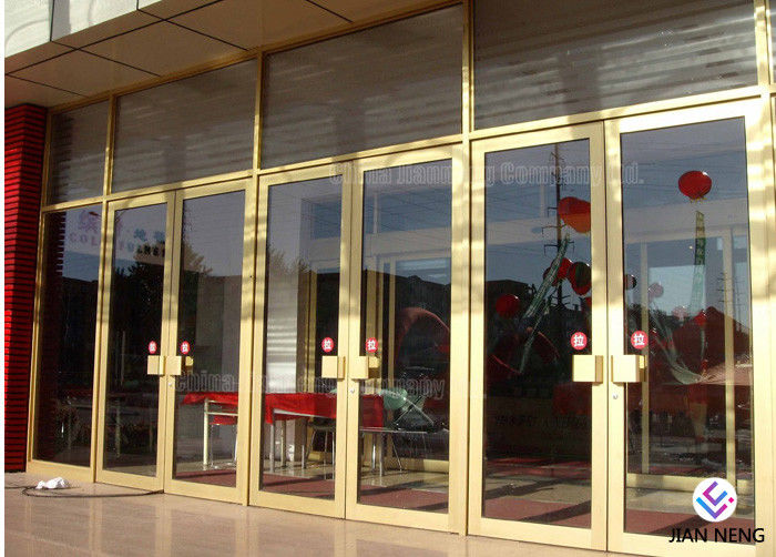 Perfiles de aluminio de la puerta deslizante de 6063 series, perfil de cristal de aluminio del final del molino para la puerta de oscilación