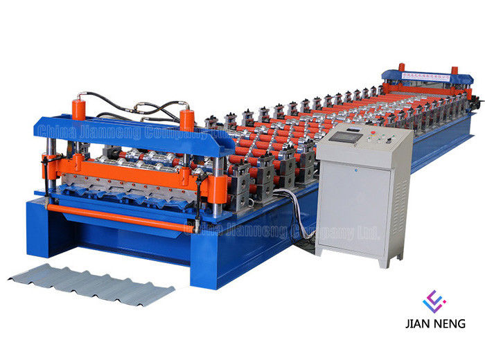 0.3 - tejado de acero del metal del color de 0.8m m que forma la máquina con el sistema de control del PLC