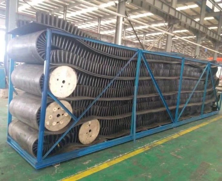 Bandas transportadoras de goma resistentes del EP NN cc del negro para la industria hullera minera